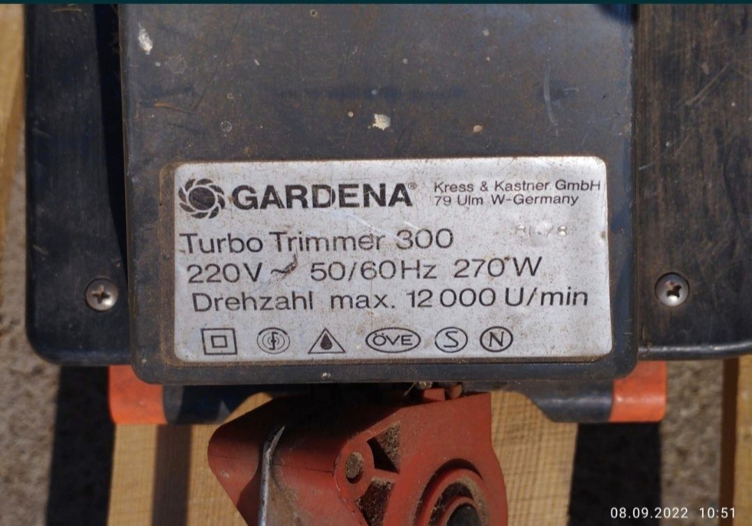 Podkaszarka Elektryczna Gardena Turbo Trimmer 300