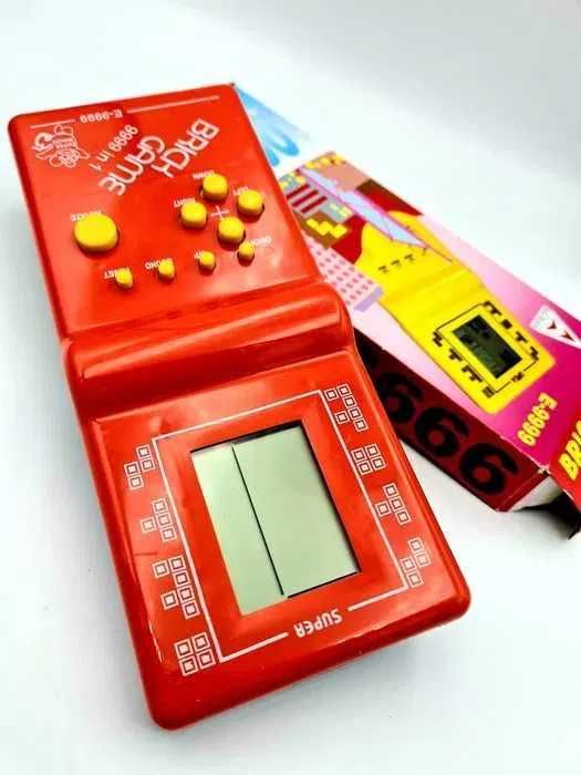 Zabawka konsola podróżna gra Tetris nowa czerwona