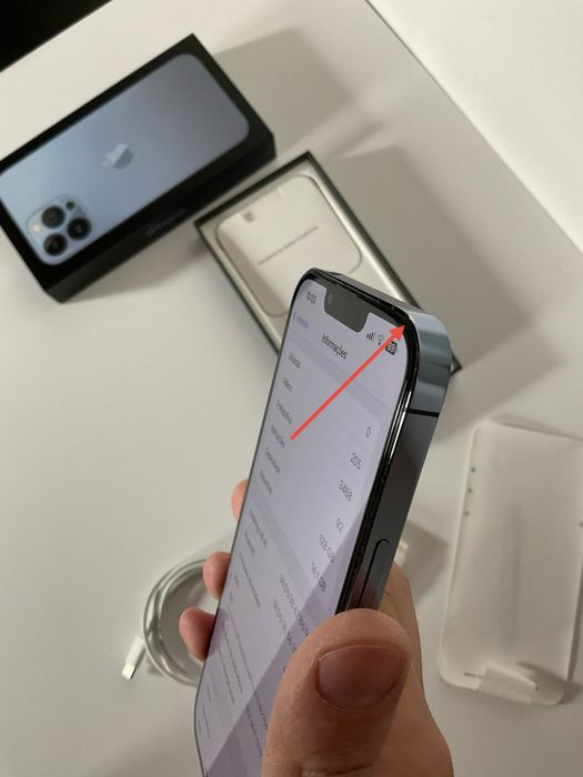 iPhone 13 Pro Max Azul — Excelente Estado