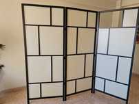Biombo preto Ikea