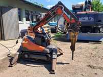robot Wyburzeniowy Husqvarna DXR140 + młot SB152 (Brokk)