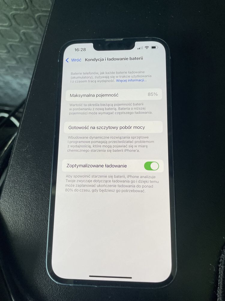Iphone 13 85% Kondycji Baterii