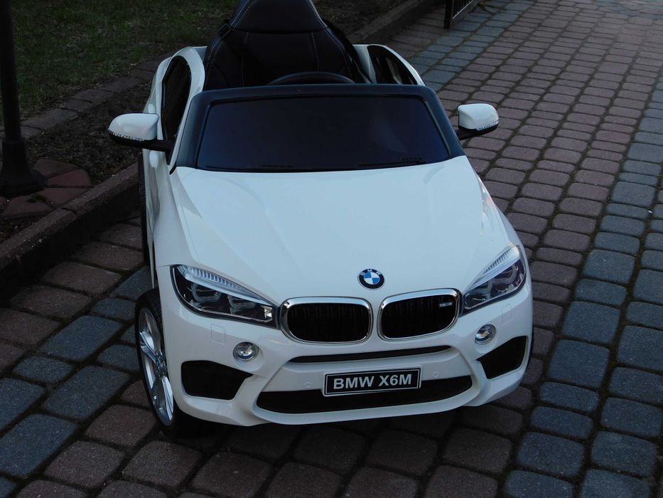 MEGAAUTKA.PL Auto samochód Pojazd BMW X6M na akumulator dla dzieci