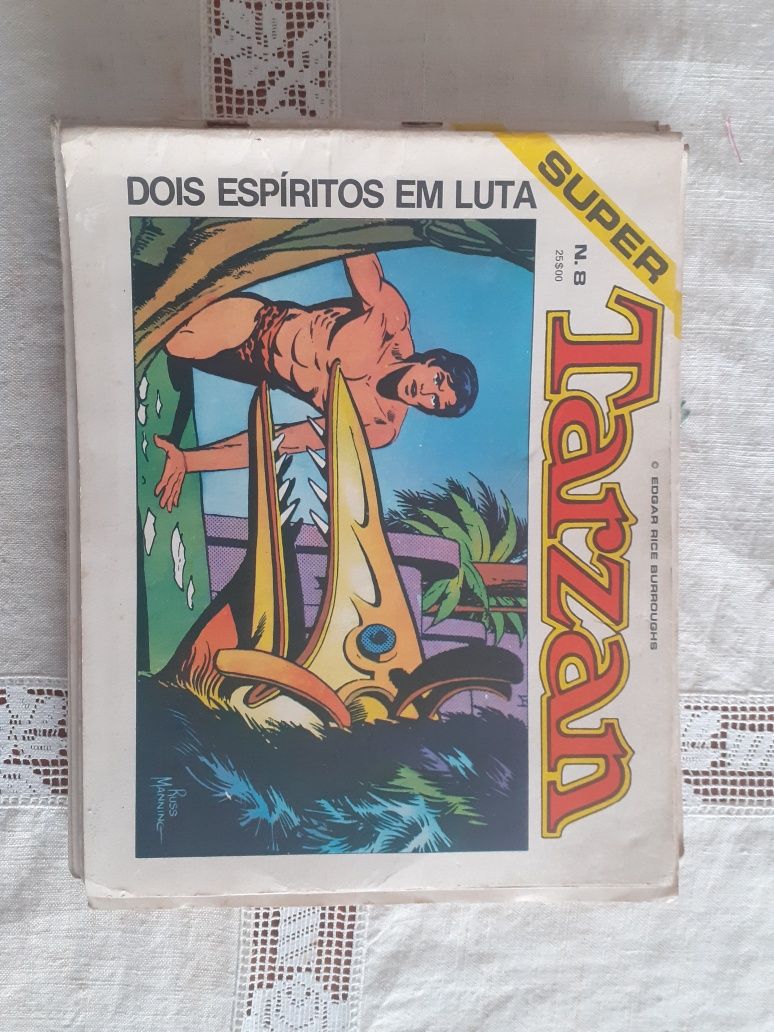 Livros bd tarzan