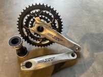 korba shimano DEORE XT FC -M760/761 bardzo ładna 3x9 175mm