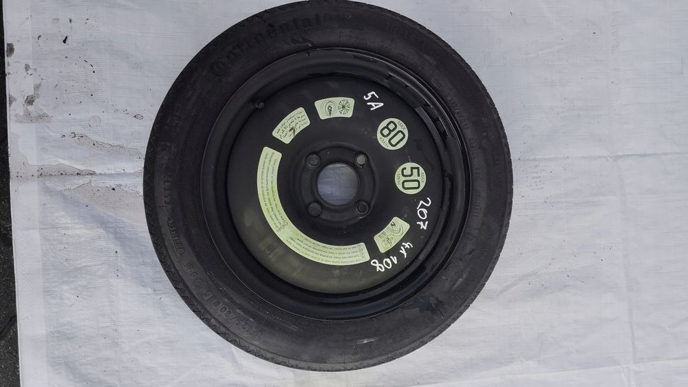 Koło Dojazdowe Zapasowe dojazdówka Peugeot 207 4x108 15" ET23