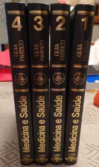 Coleção de 4 Volumes Medicina e Saúde (684)