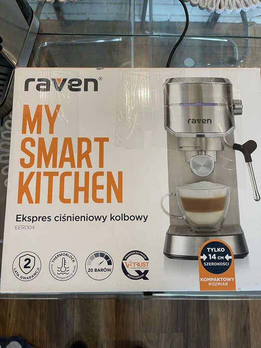 Ekspres ciśnieniowy kolbowy RAVEN EER004