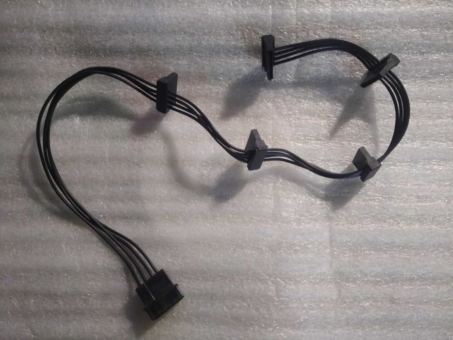 перехідник кабель розгалужувач живлення SATA MOLEX  2 3 4 5