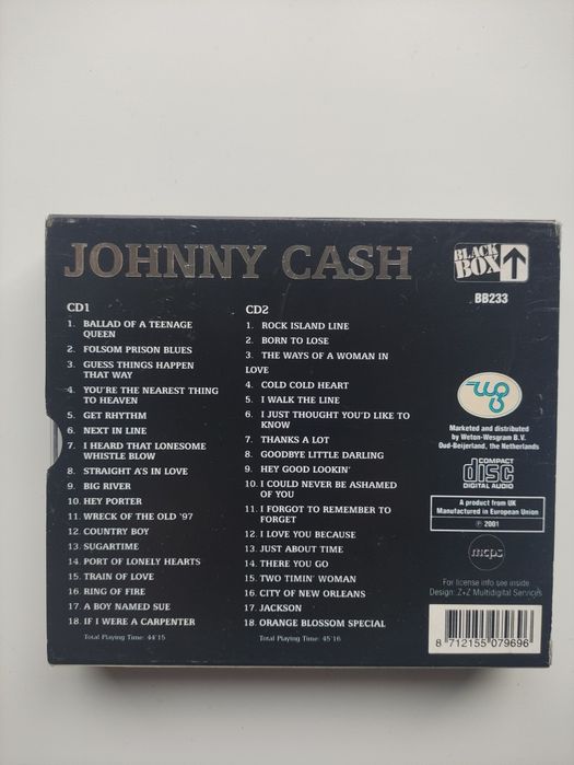 Johnny Cash- a Boy Named Sue - CD Duplo