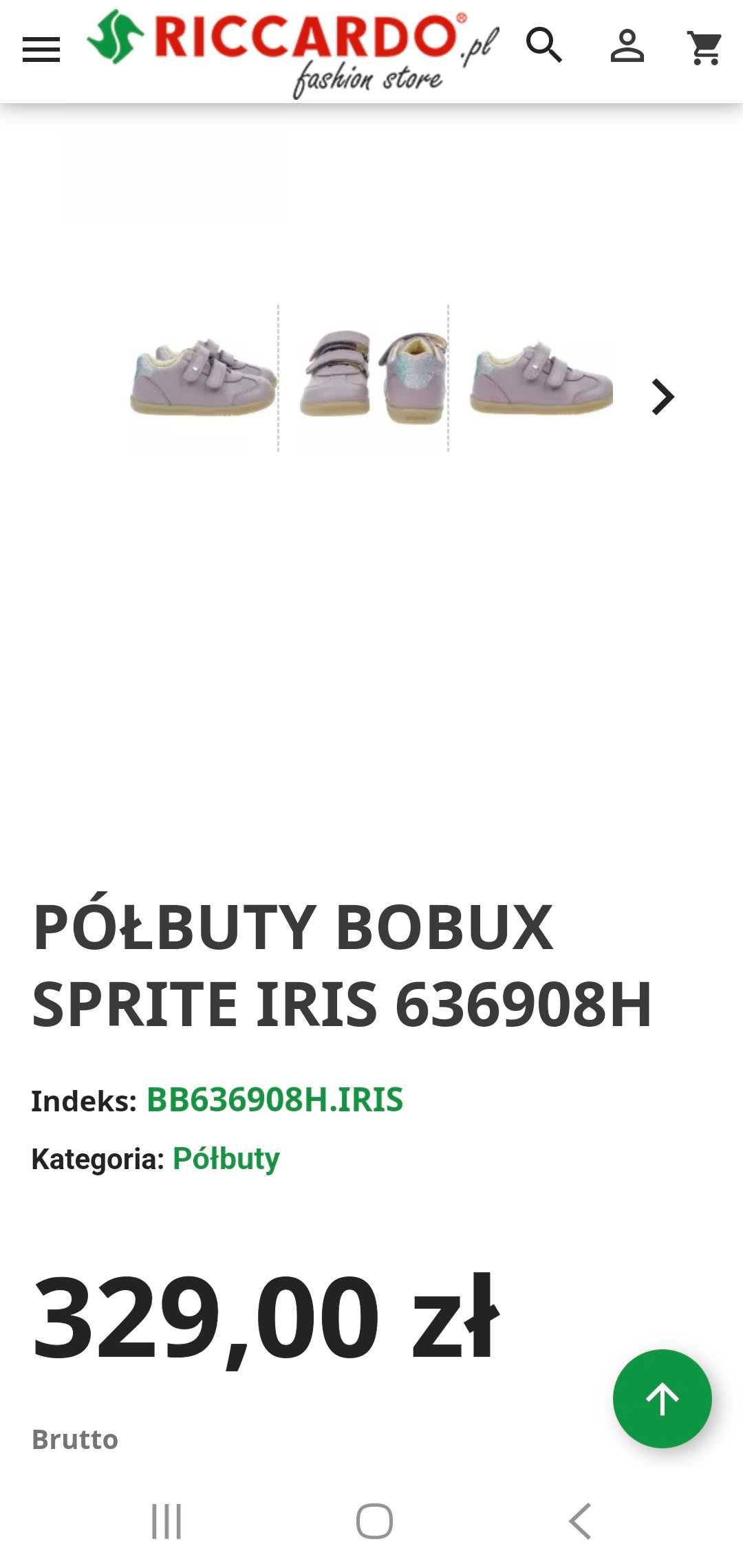 Buty bobux STAN IDEALNY rozmiar 24 dziewczęce sneakersy.