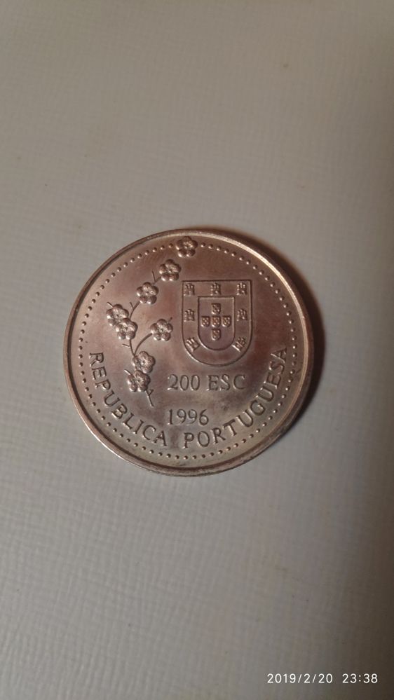 Moedas 200 escudos