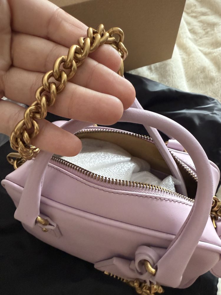 Torebka pinko mini liliowa