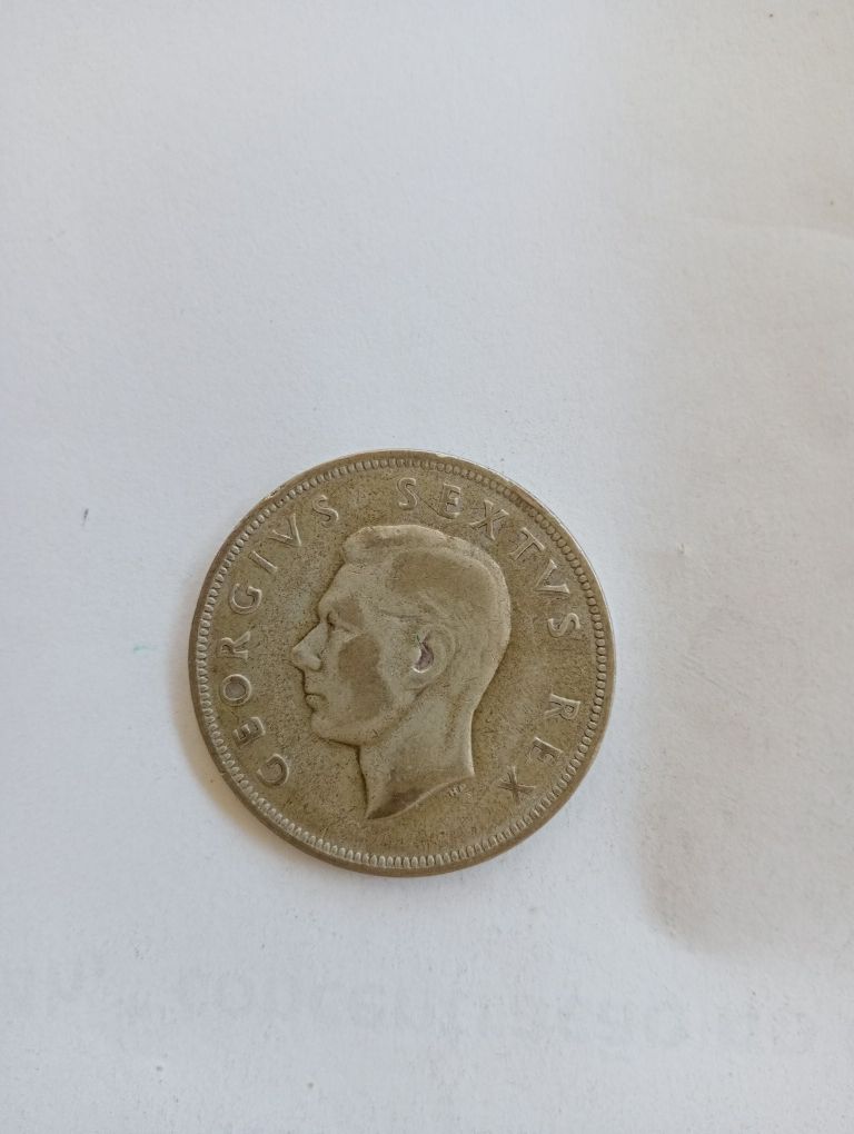 Moeda prata África Sul 1952