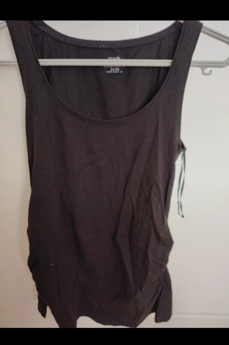 Lote 2 tops rosa, preto maternidade, Kiabi 34/36