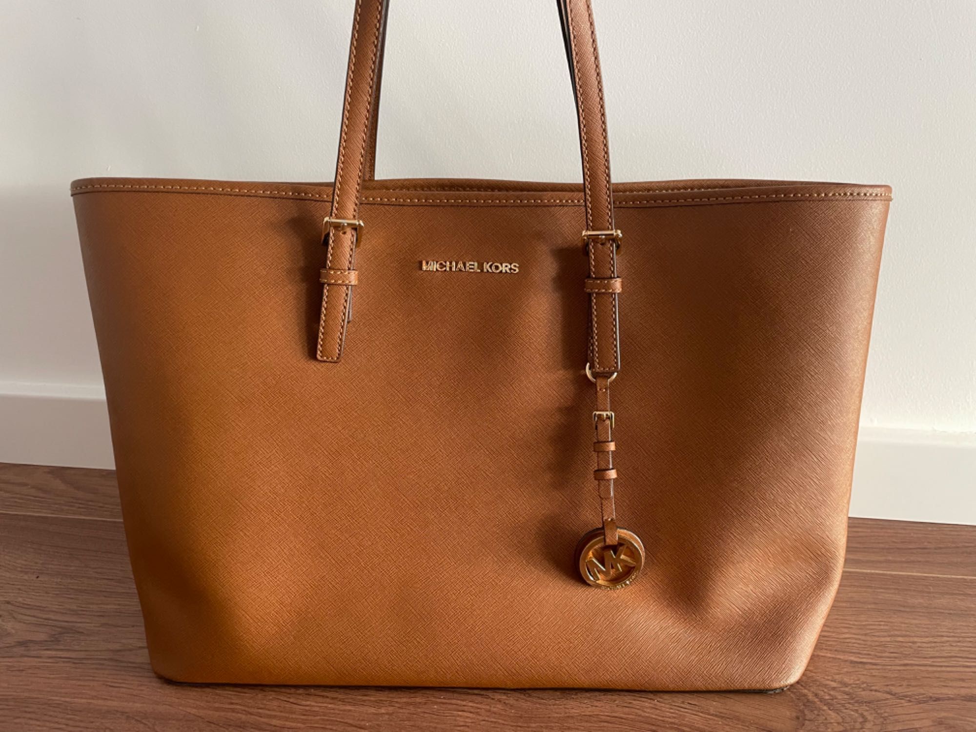 Mala Michael Kors camel (jet set travel)