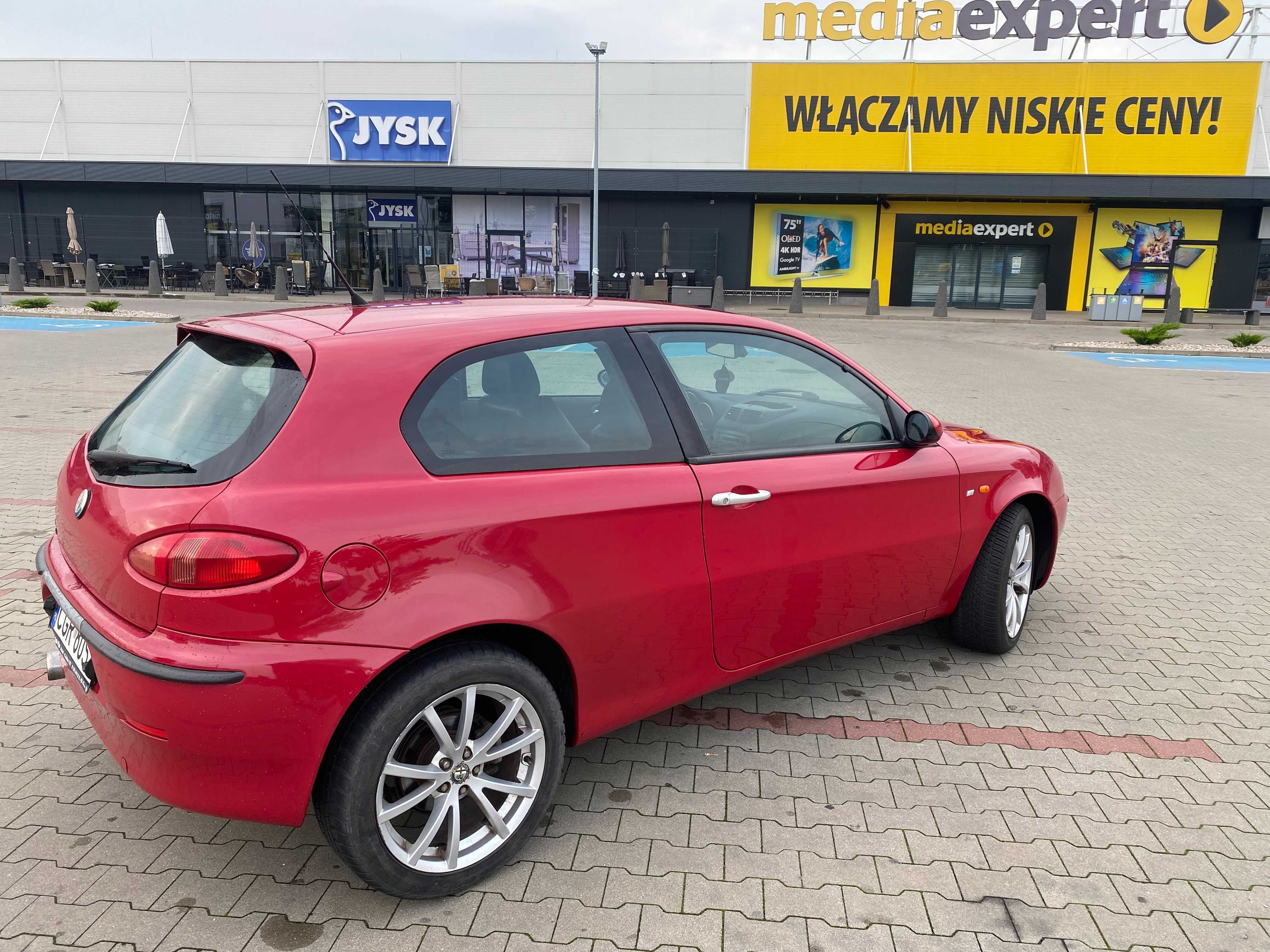 Alfa Romeo 147 TI, 1.9 JTD, trzeci właściciel, mały przebieg