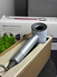 Потужний Фен Dyson Supersonic Hd08 Професійний Білий (Silver/Nickel)