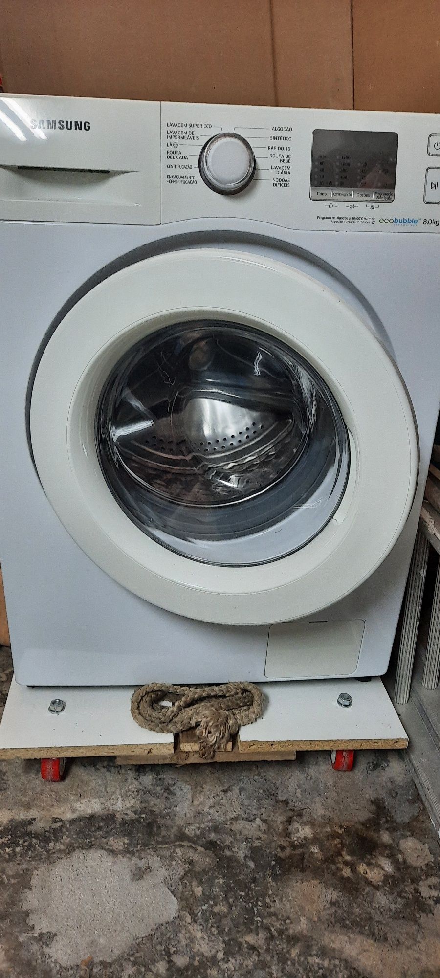 Máquina de lavar roupa Samsung de 8kg