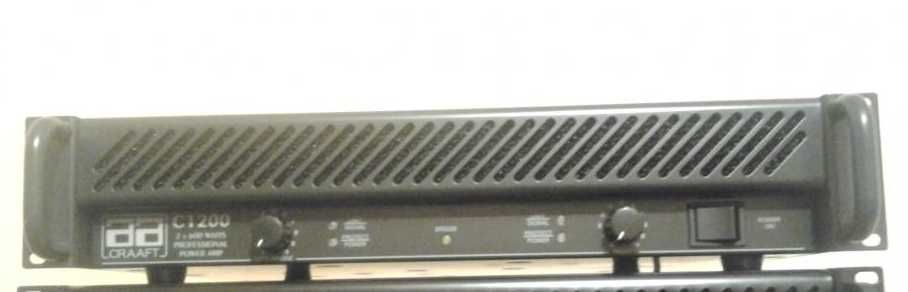 Końcówka mocy CRAAFT C1200 - Uszkodzona