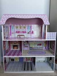 Domek dla lalek dzień dziecka duży Montessori lalki dziewczynka
