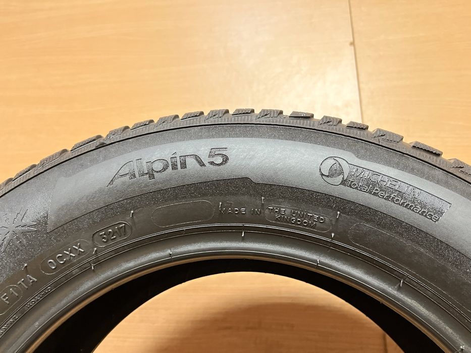 195/65 R 15 Michelin Alpin5 Зима комплект шини