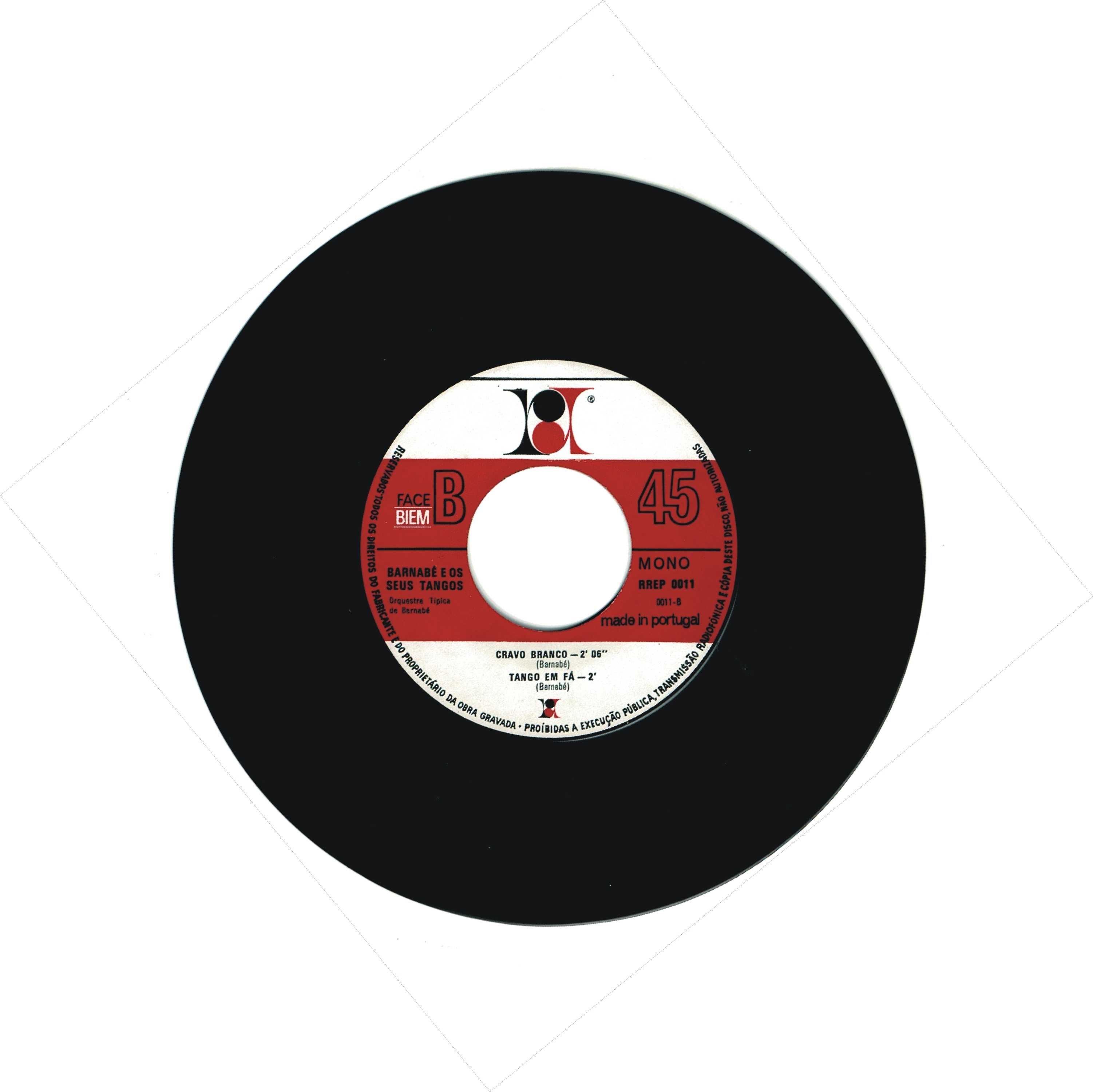 Barnabé – E Os Seus Tangos Vinil 45 rpm  - como novo - nunca tocou