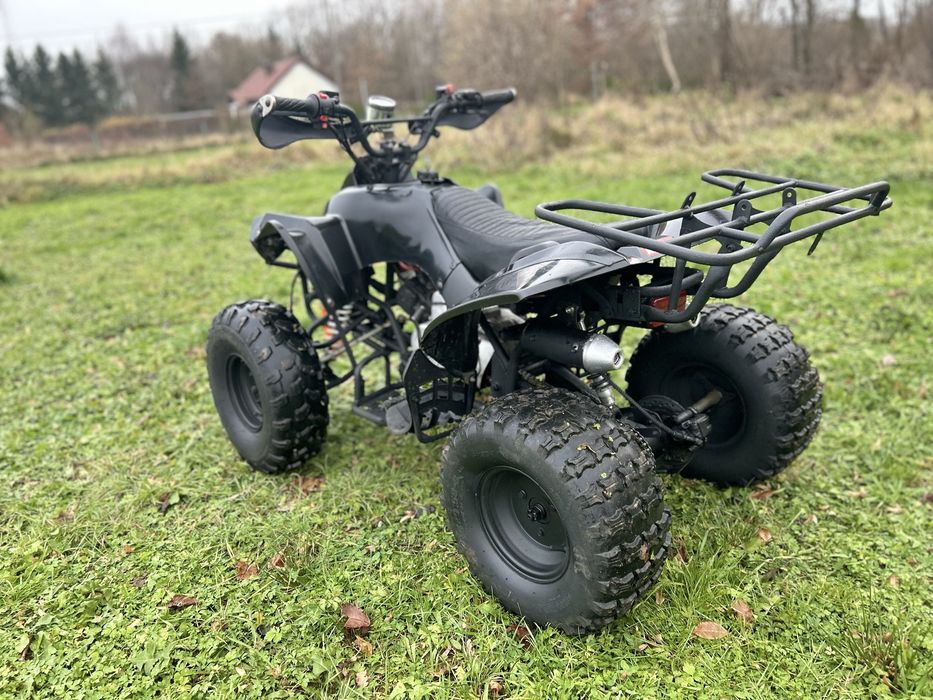 Quad 110/125 xxl . Duze koła, bieg wteczny, hamulce tarczowe, swiatła!