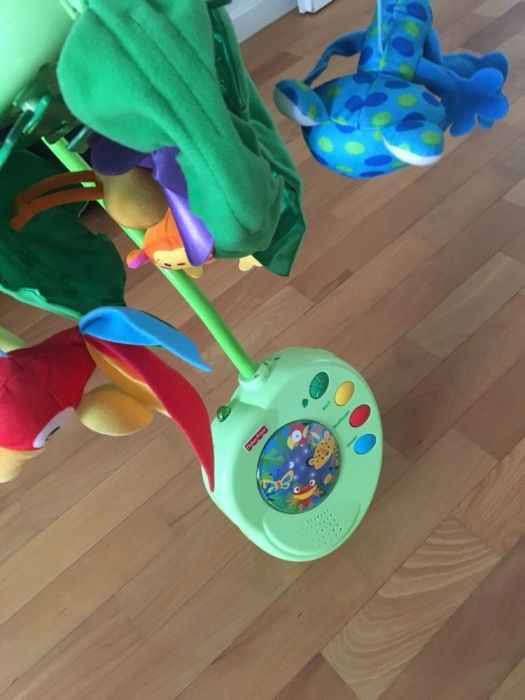 Karuzela nad łóżeczko fisher price rainforest