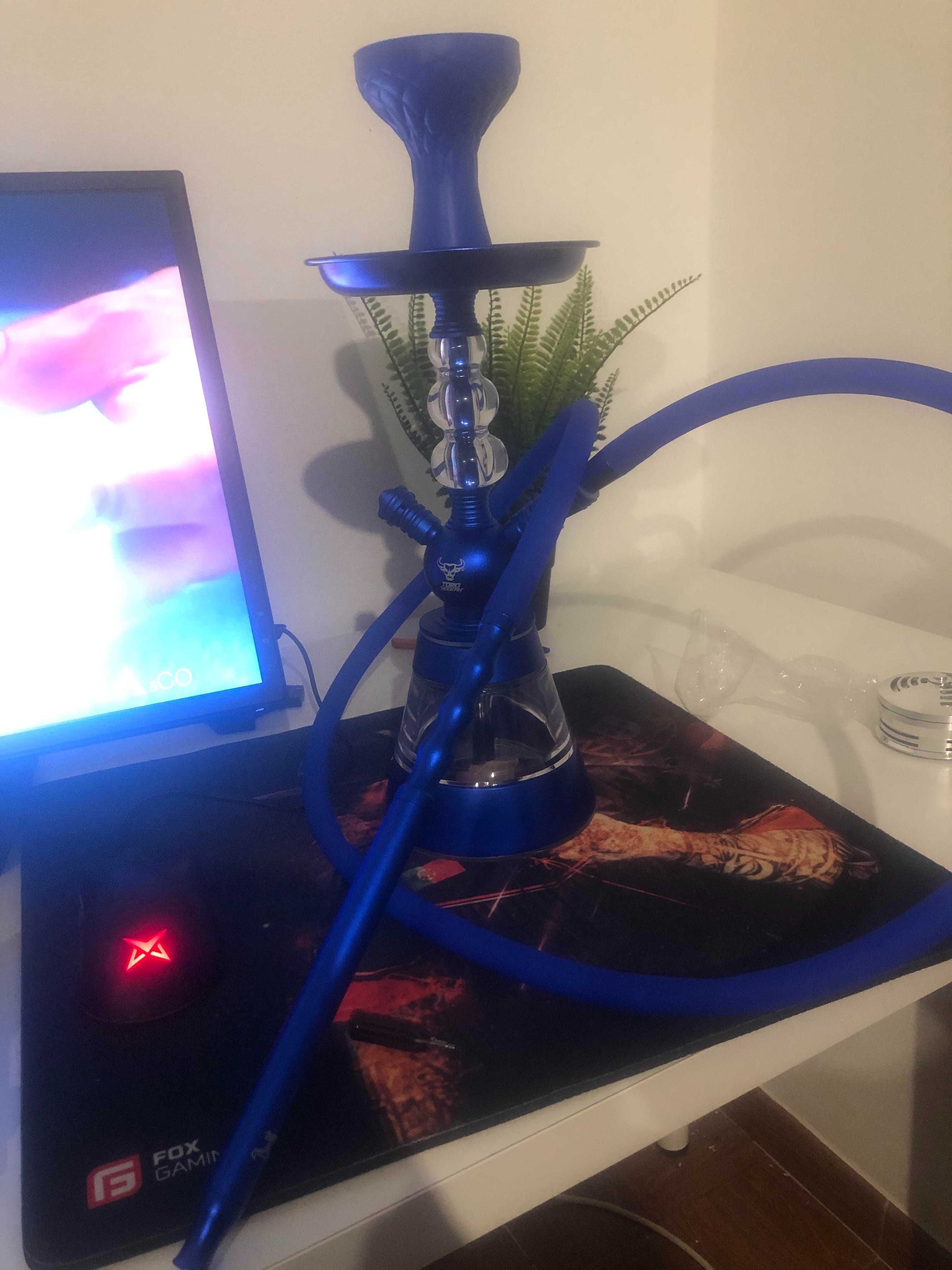 Shisha Toro (Com Mangueira)+ forno 1000W Toro + carvão + Cabeçote