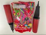 Kit 200 balões mais duas bombas de enchimento