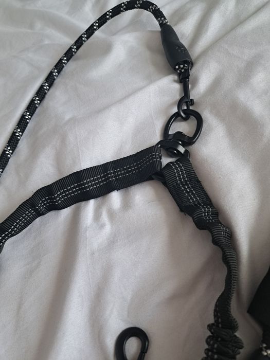 Nowa smycz dla dwóch psów 180cm