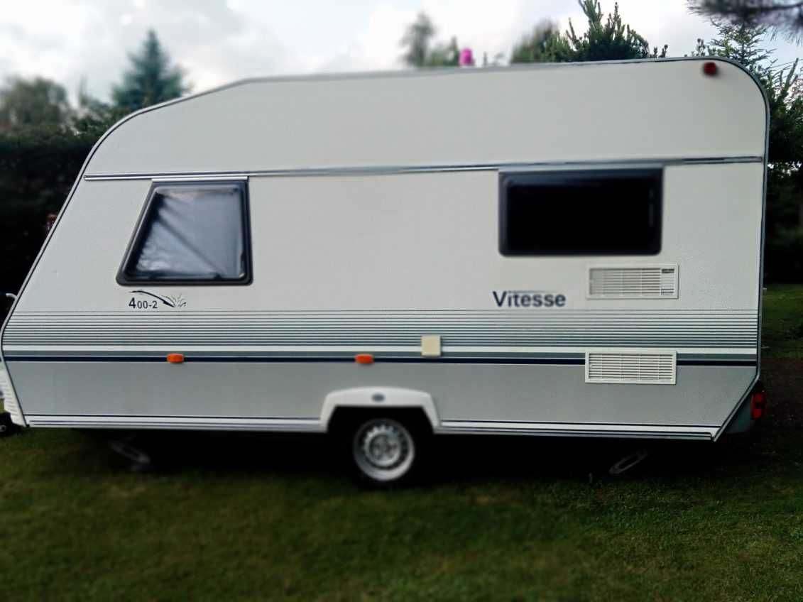 BEYERLAND VITESE 400-2 zadbana przyczepa kempingowa DMC 1000 kg