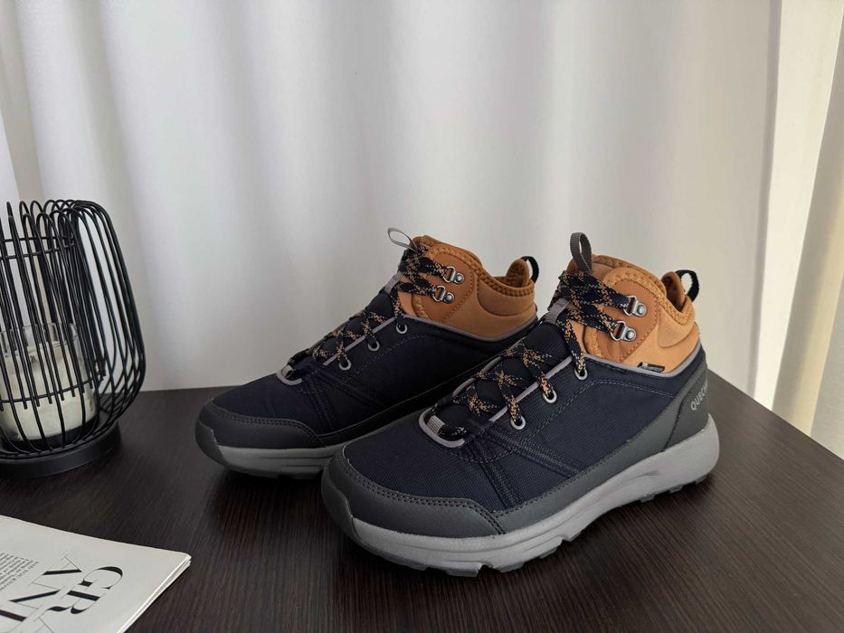 Черевики Quechua Waterproof NH100 Mid (Оригінал, 40 р).
