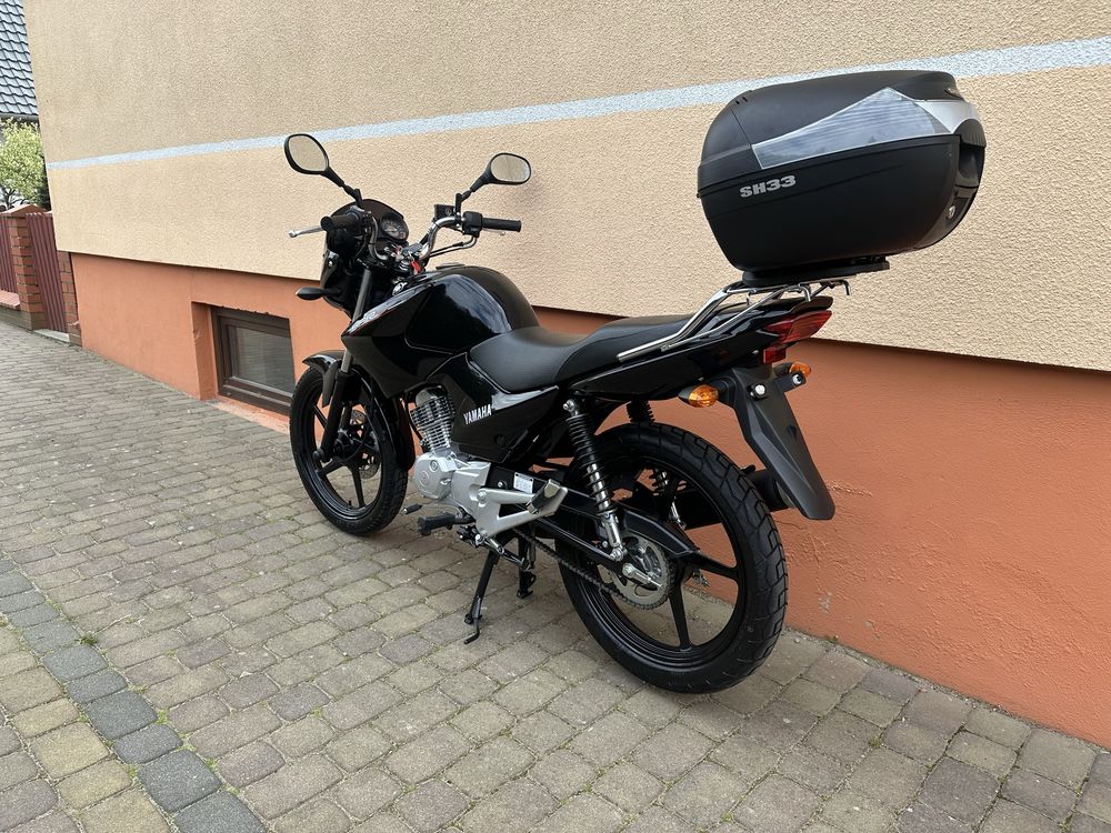 Yamaha ybr 125 niemcy nówka przbieg 1400 km kufer shad