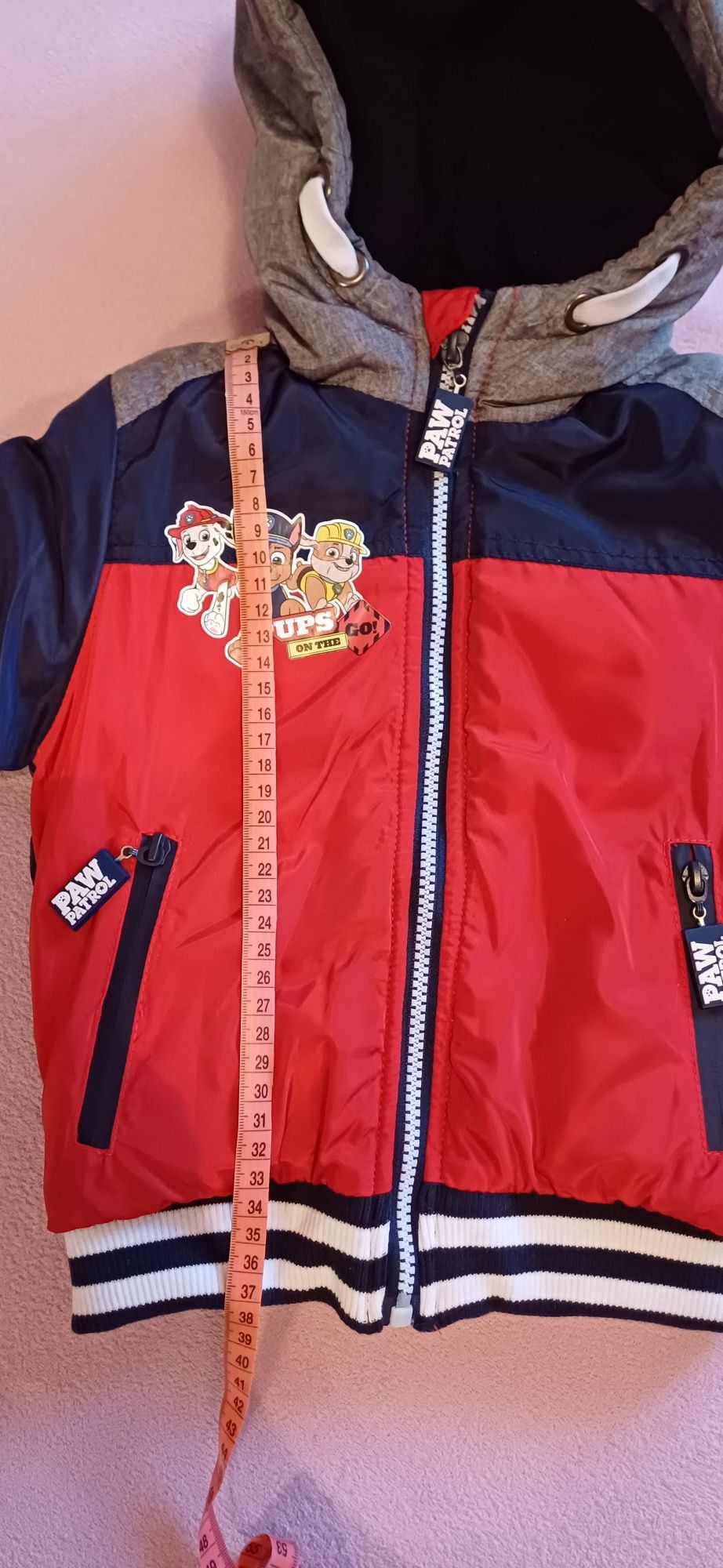Kurtka jesienna/zimowa psi patrol nowa r. 92