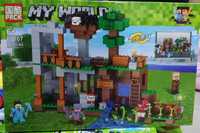 Конструктор PRCK MY WORLD Битва на воде 2 в 1 63107 Minecraft 449 дет