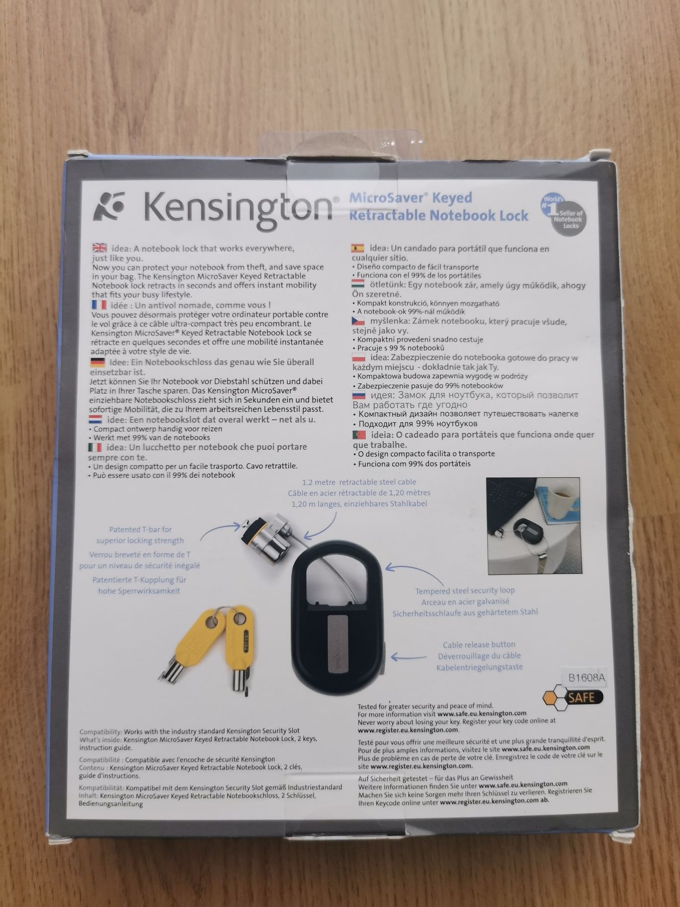 Kensington Lock blokada zapięcie