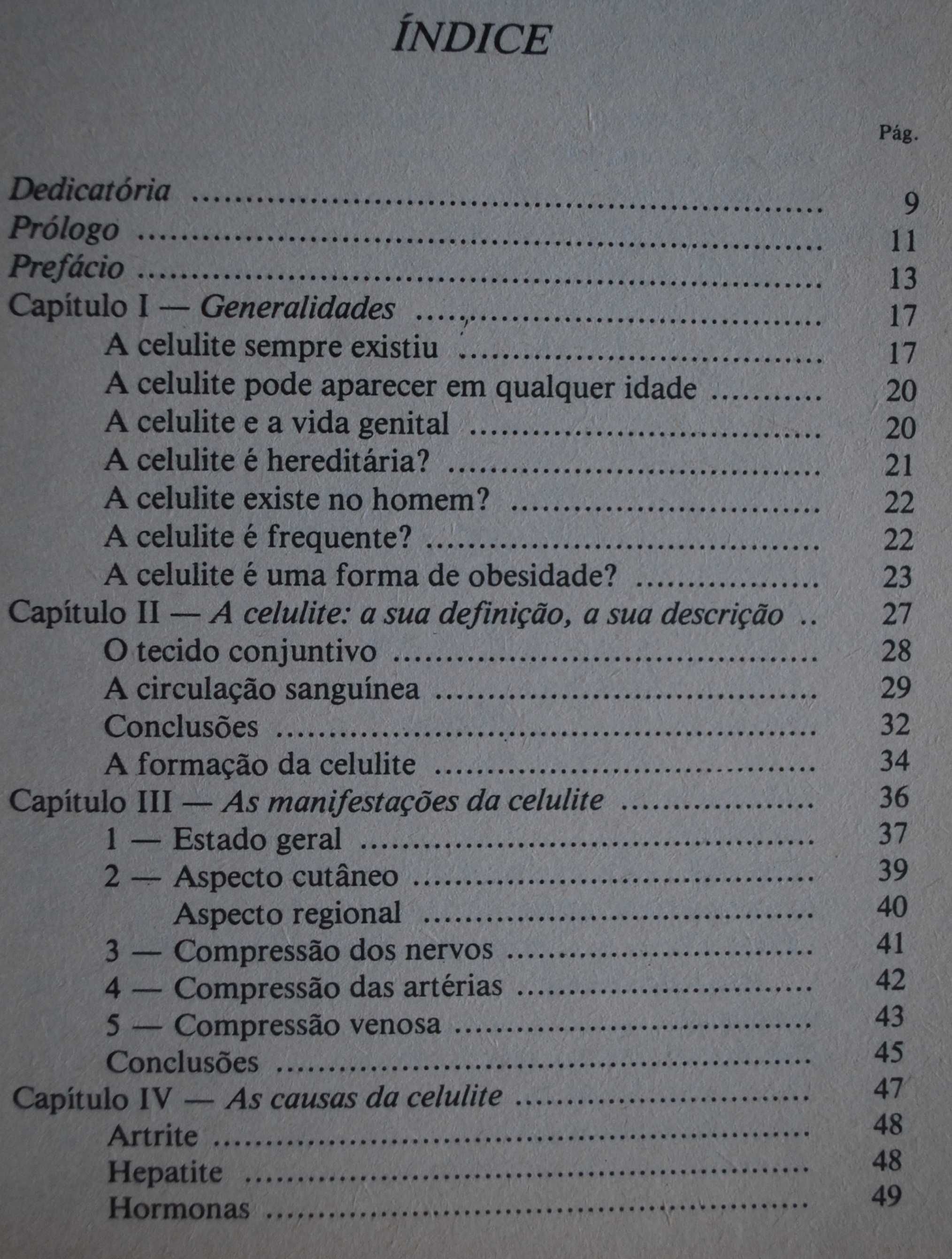 A Celulite (Causas e Tratamentos) de Gérard J. Léonard