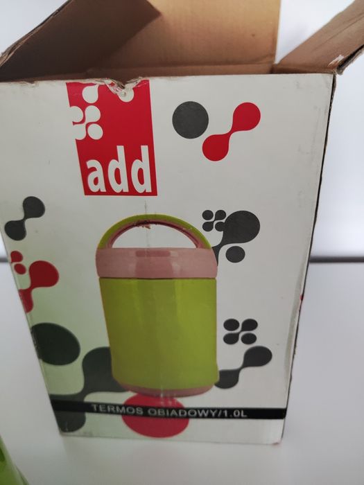 Termos obiadowy zielony