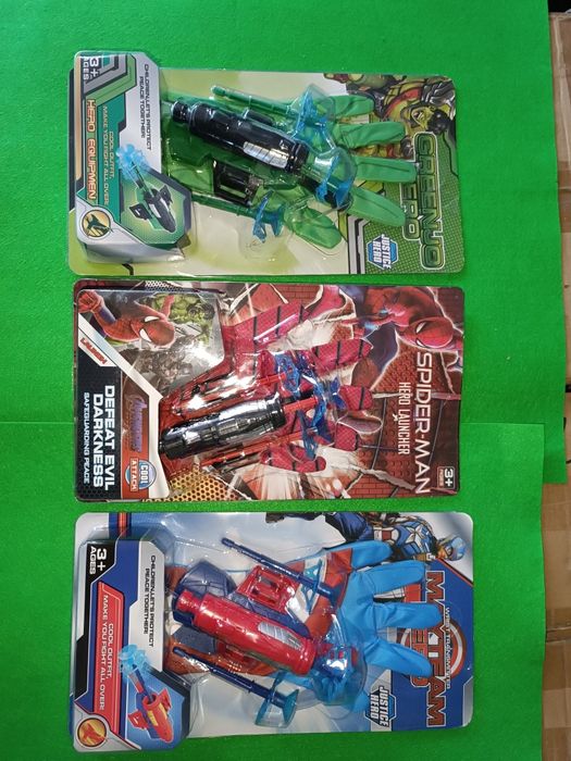 Рукавичка Халк Капітан Америка Людина павук человек паук перчатка щит