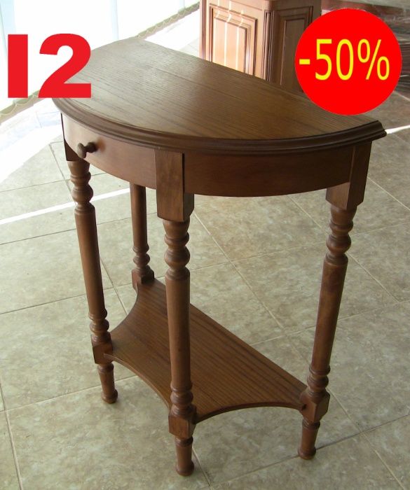 Mesa de Apoio / Mesinha de corredor (NOVO - FECHO DE LOJA)