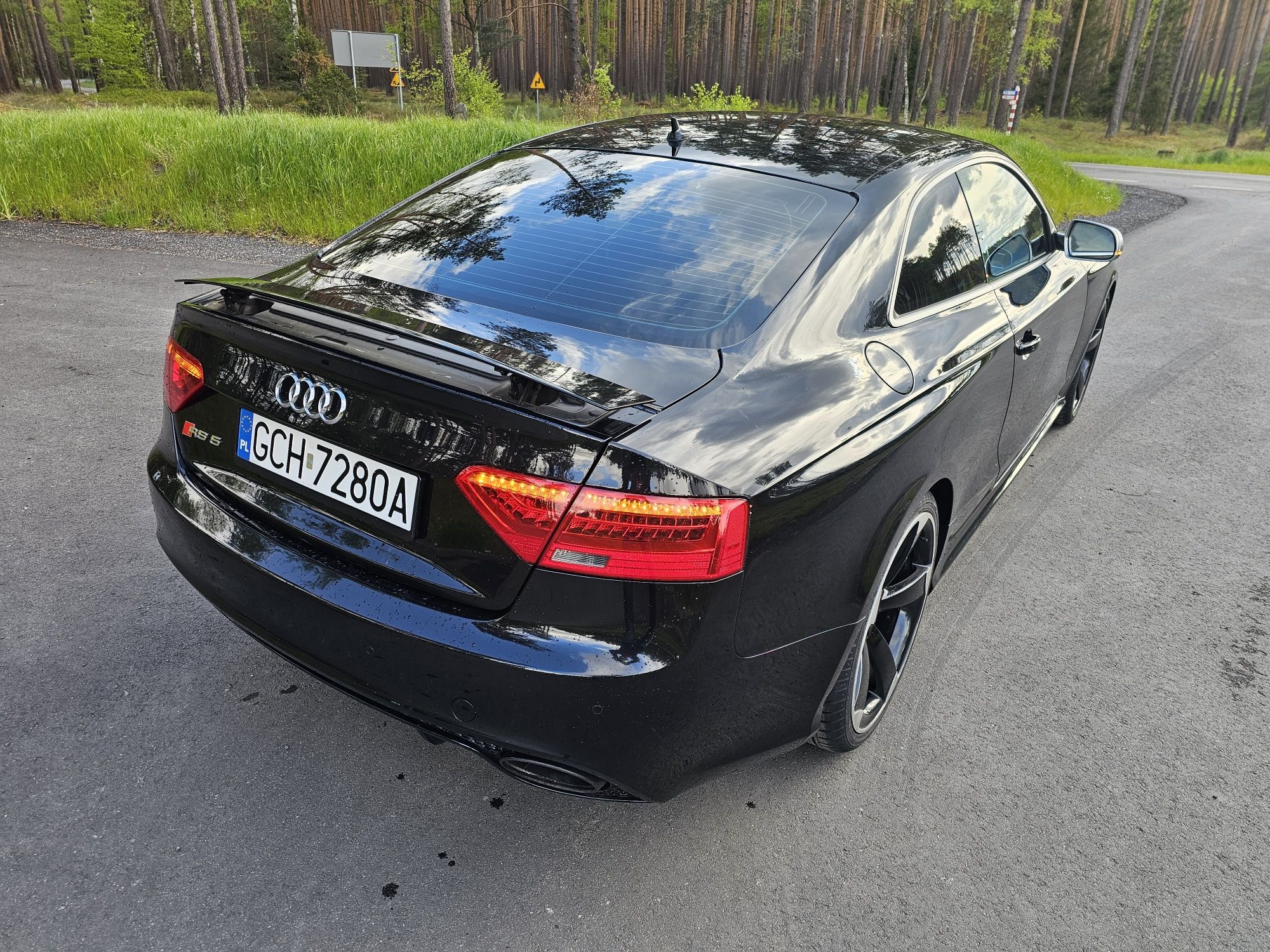 Audi Quattro RS5 4.2 V8 450hp Szwajcaria bezwypadek pełna historia ASO