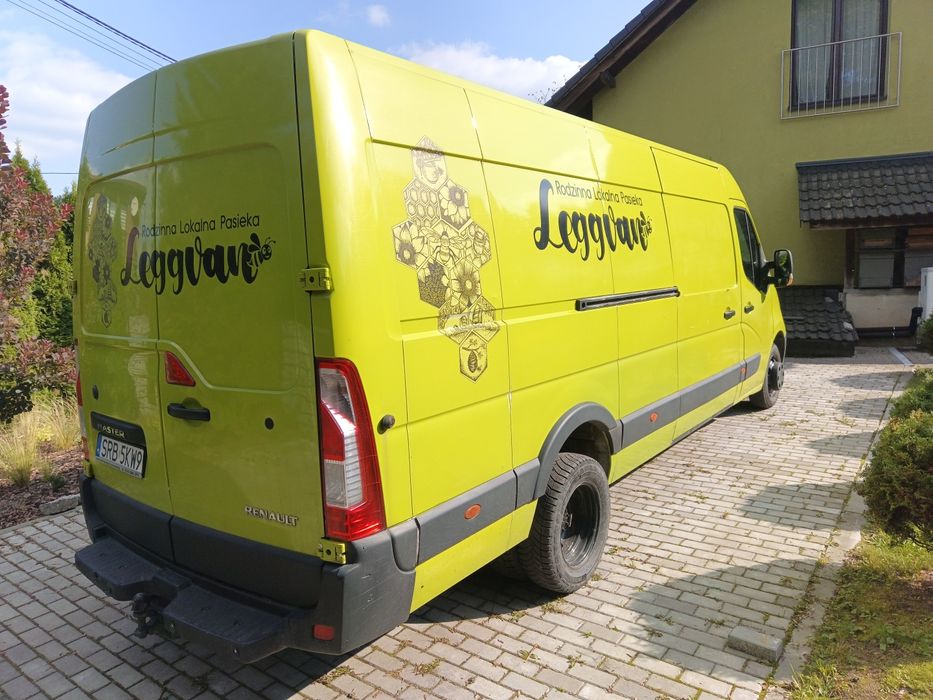 Renault Master L4H2 furgon Max długi 2012 rok długość paki 4, 40