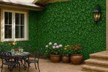 Jardim Vertical Artificial interior e exterior