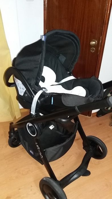 chicco urban crossover(carrinho completo + base isofixfast) Novo preço