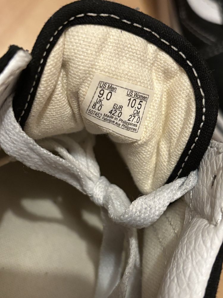 Buty vans na grubszej platformie