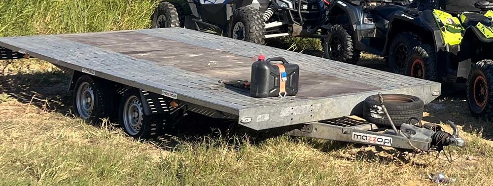 przyczepa laweta 5m DMC 3000kg 2016 rok