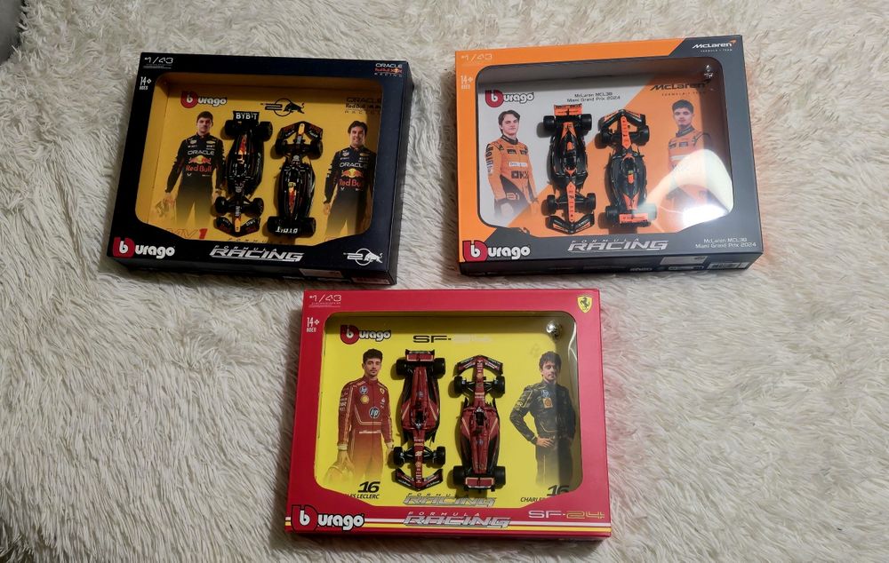 Kit carros fórmula 1