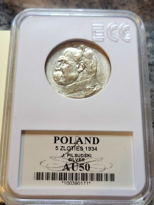 5 złotych 1934 Piłsudski
